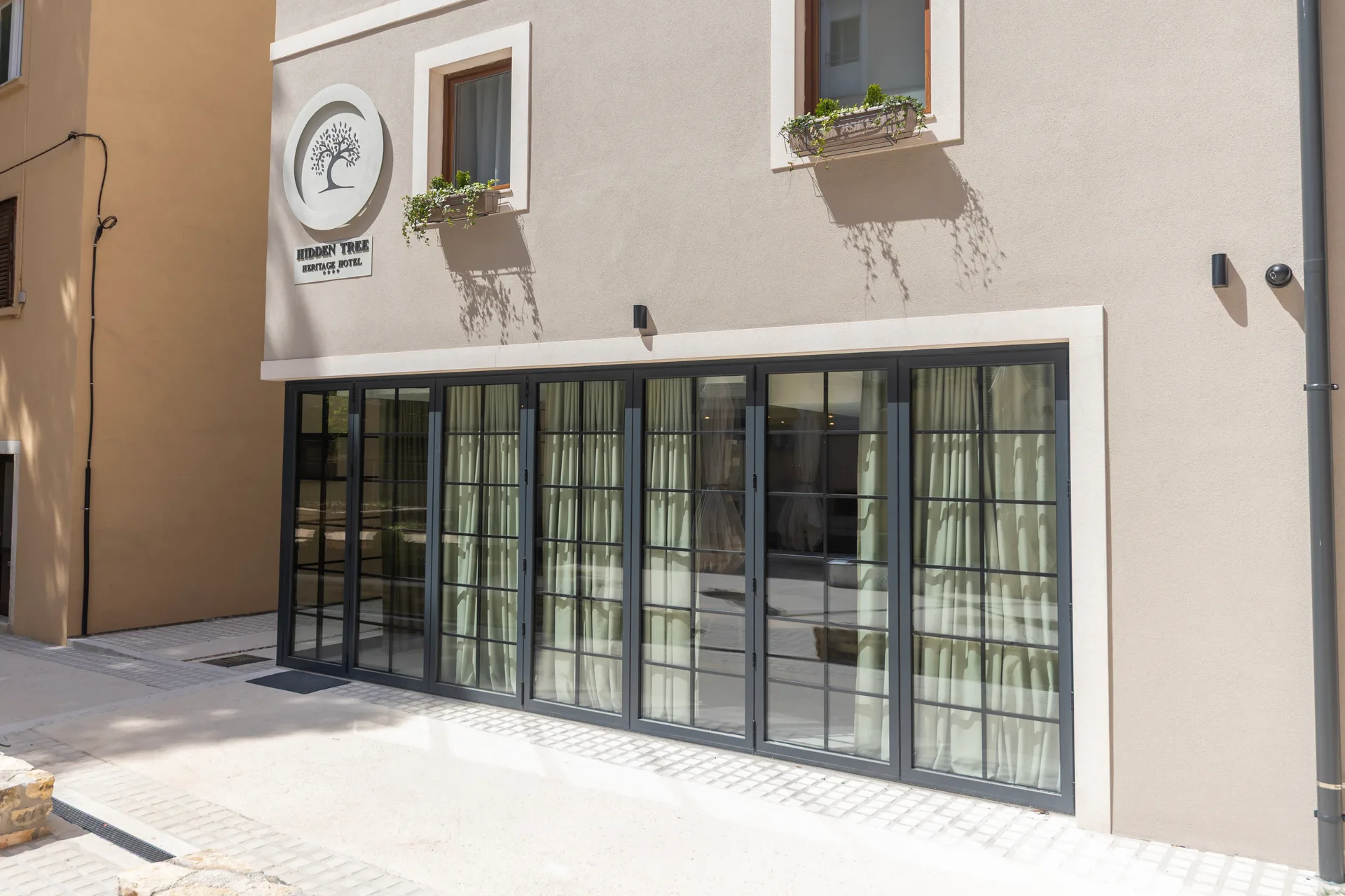 Outside view of the hotel